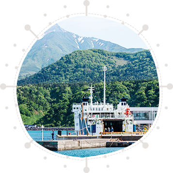 利尻島の美味しいグルメをご用意しております!