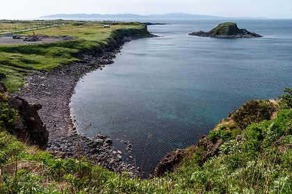 青く澄んだ日本海！