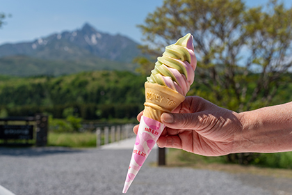 選べる3種類のソフトクリーム♪